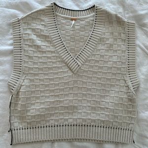 Free People Sweater Vest size L